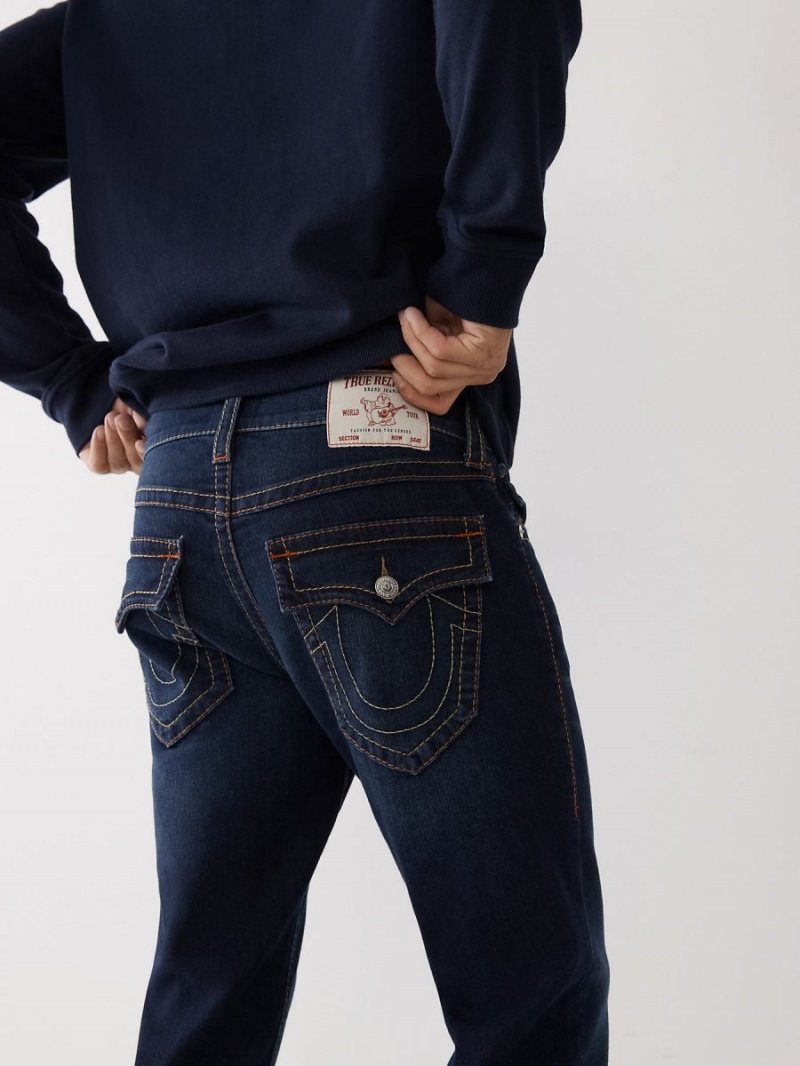 Slim Jeans True Religion Geno Big T Azules Oscuro | 94VWHUFQS