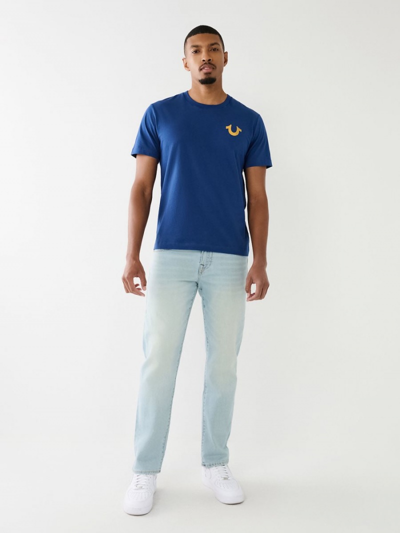 Slim Jeans True Religion Geno Big T Azules Claro | 27WDIKTER