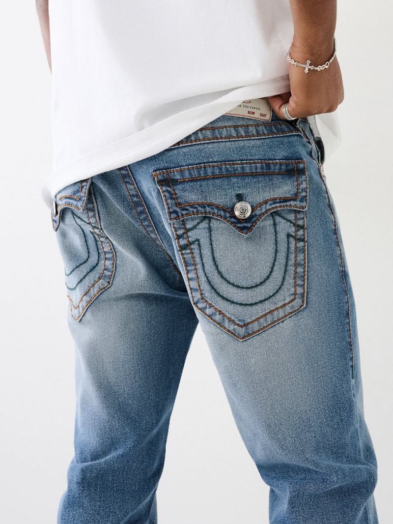 Slim Jeans True Religion Geno Big T Stitch Medium Frost | 41GHNBMLO