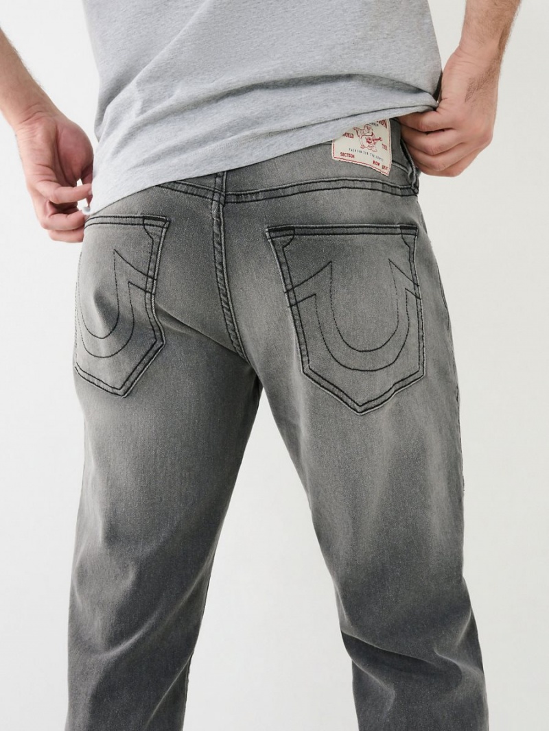 Slim Jeans True Religion Geno Single Needle Gris | 64FUJXGHQ