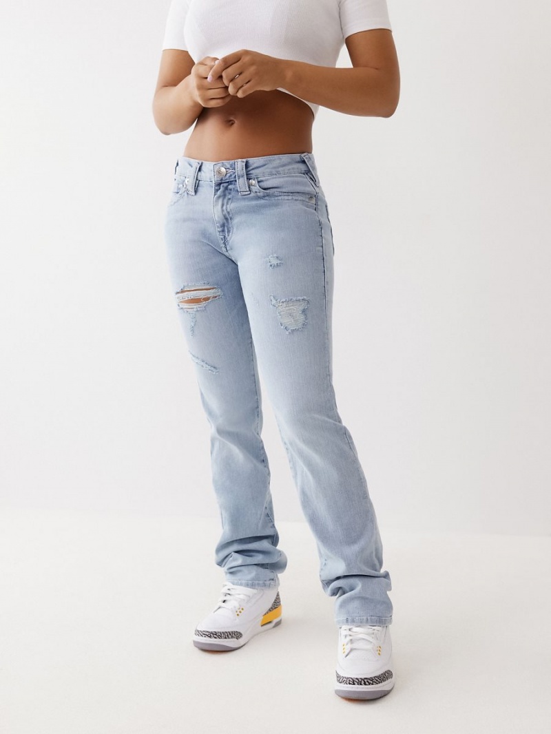 Straight Jeans True Religion Billie Azules Claro | 06IMKZWPJ