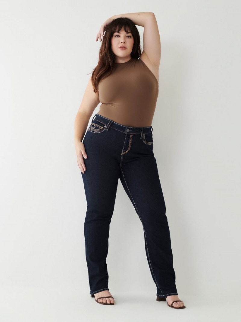 Straight Jeans True Religion Billie Mb3 Mega Big T Body Rinse | 02LPQKRYA