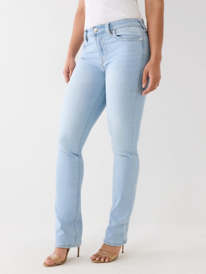 Straight Jeans True Religion Billie Verde Menta Azules | 27NVQSITH