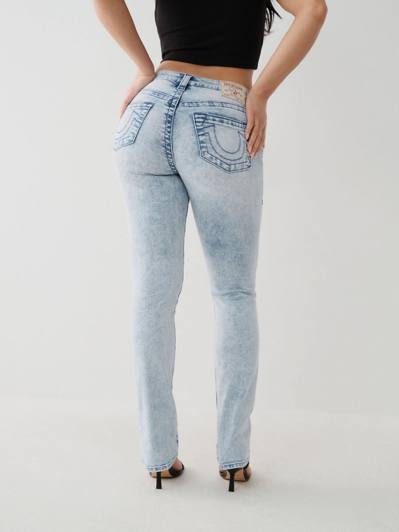 Straight Jeans True Religion Billie Verde Menta | 34RUDKWGX