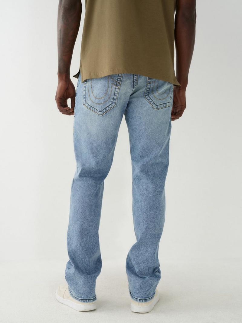 Straight Jeans True Religion Ricky Azules | 15RXZFYVA