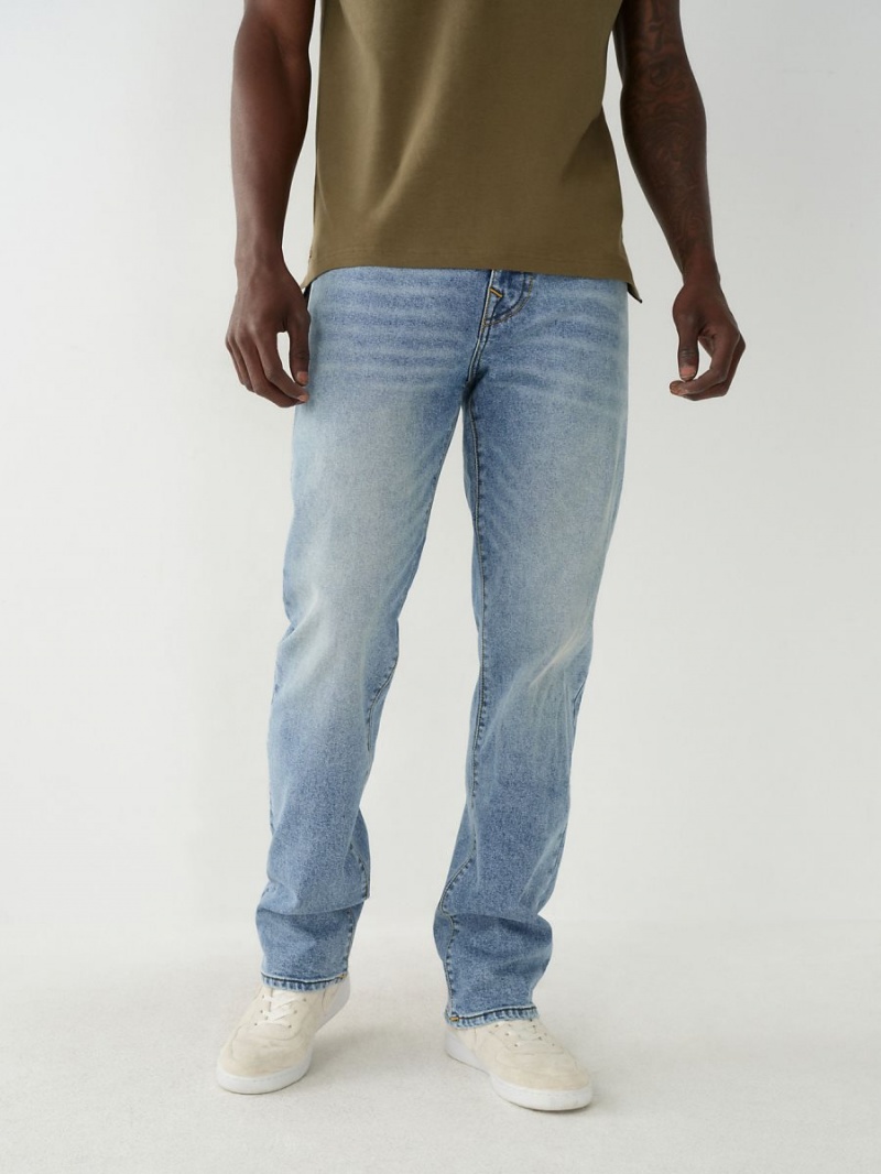 Straight Jeans True Religion Ricky Azules | 15RXZFYVA