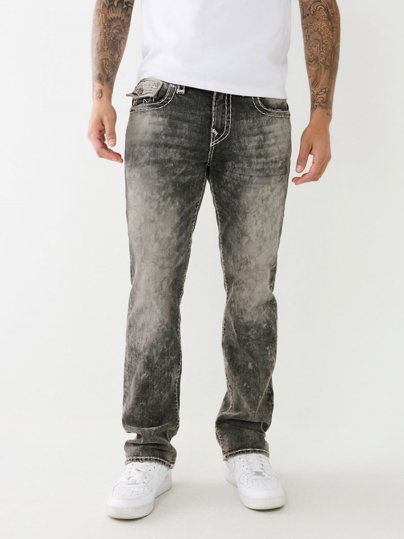 Straight Jeans True Religion Ricky Faded Super T Azules | 95IRYSJDZ