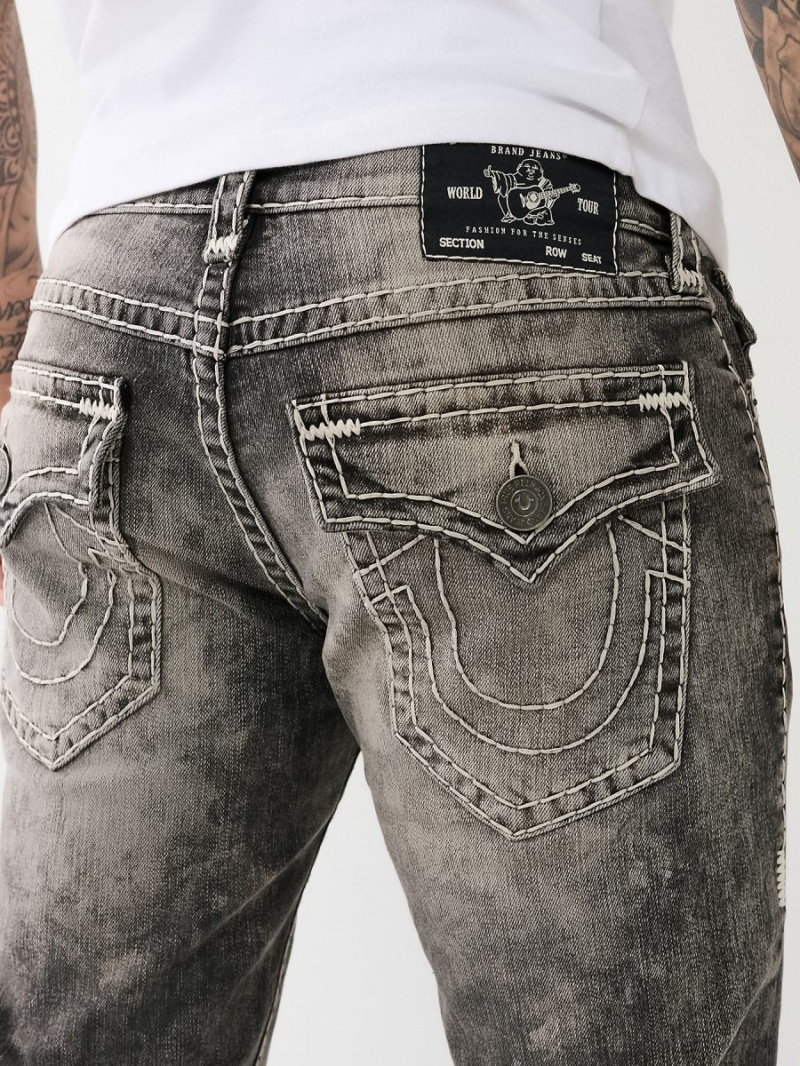 Straight Jeans True Religion Ricky Faded Super T Azules | 95IRYSJDZ