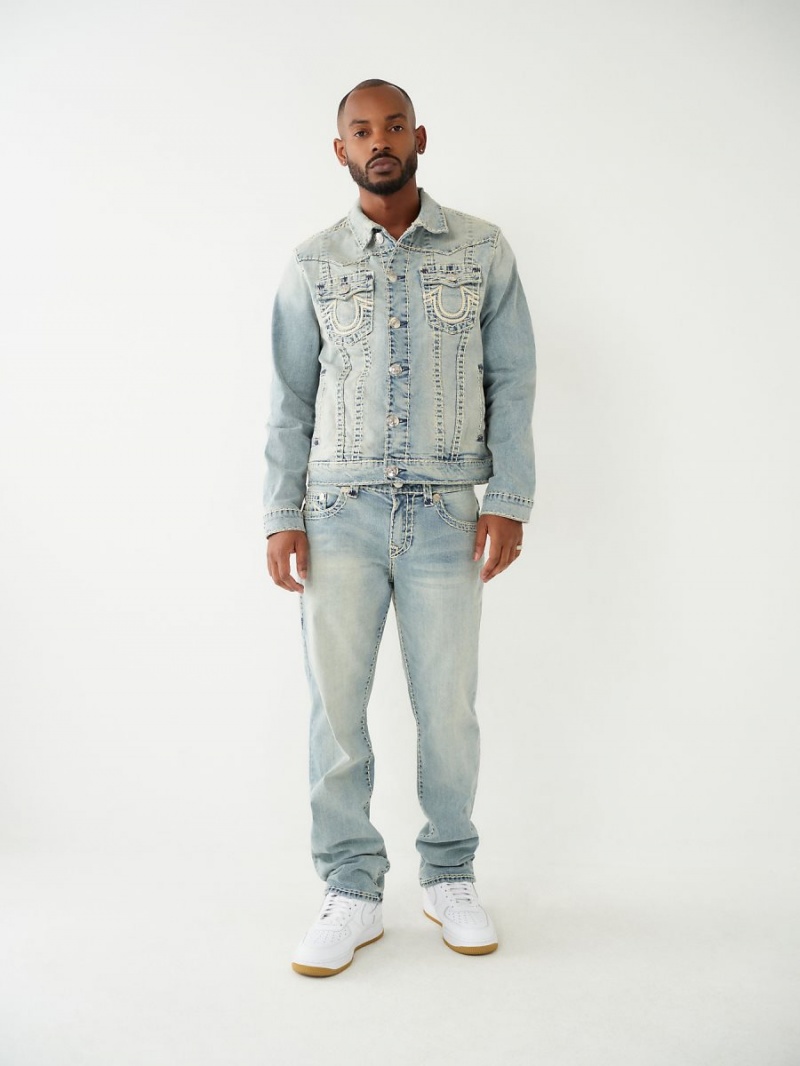 Straight Jeans True Religion Ricky Super T Rope Stitch IDLL | 94YHFQPWE