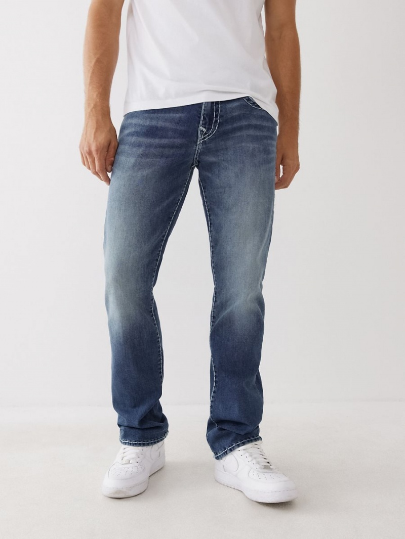 Straight Jeans True Religion Ricky Super T Stitch BASELINE | 60SMAGXNU