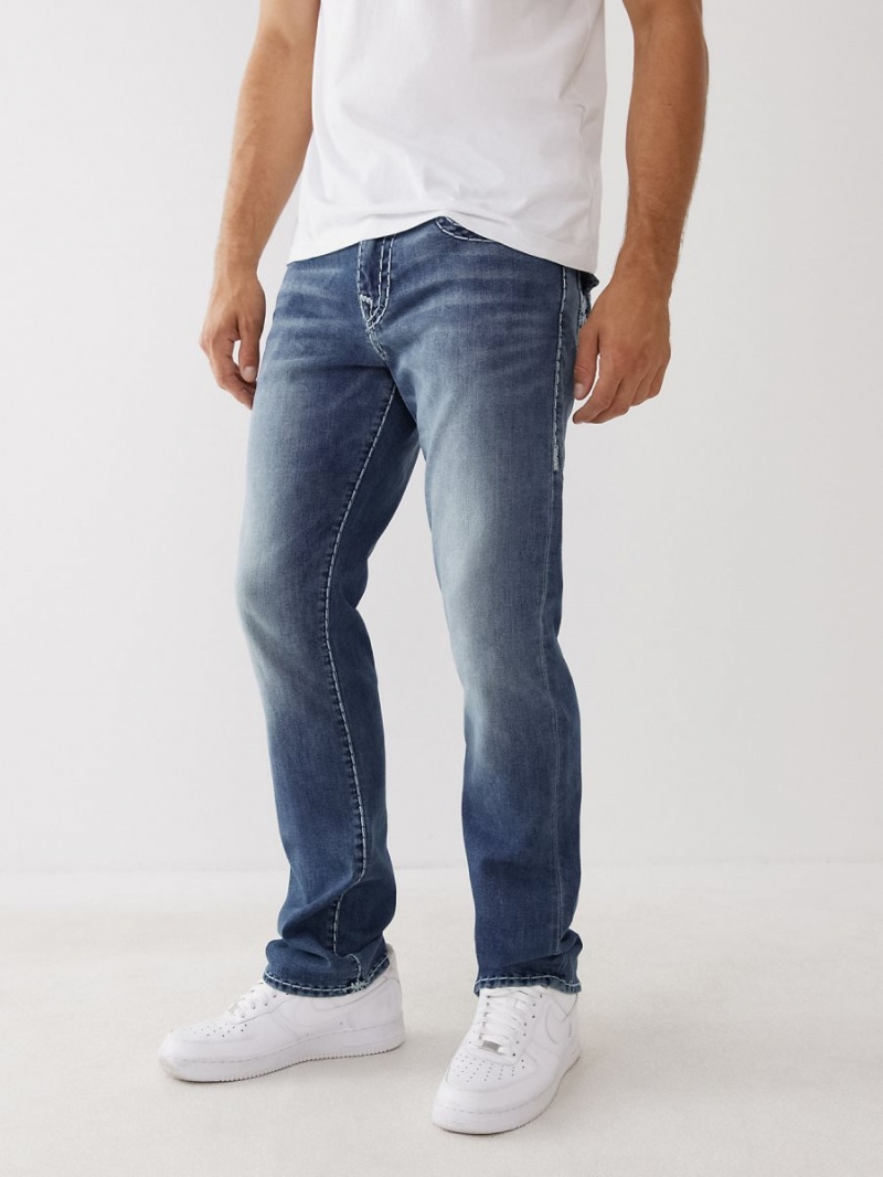 Straight Jeans True Religion Ricky Super T Stitch BASELINE | 60SMAGXNU