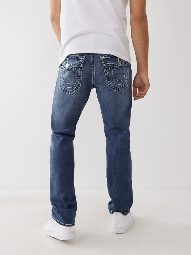 Straight Jeans True Religion Ricky Super T Stitch BASELINE | 60SMAGXNU