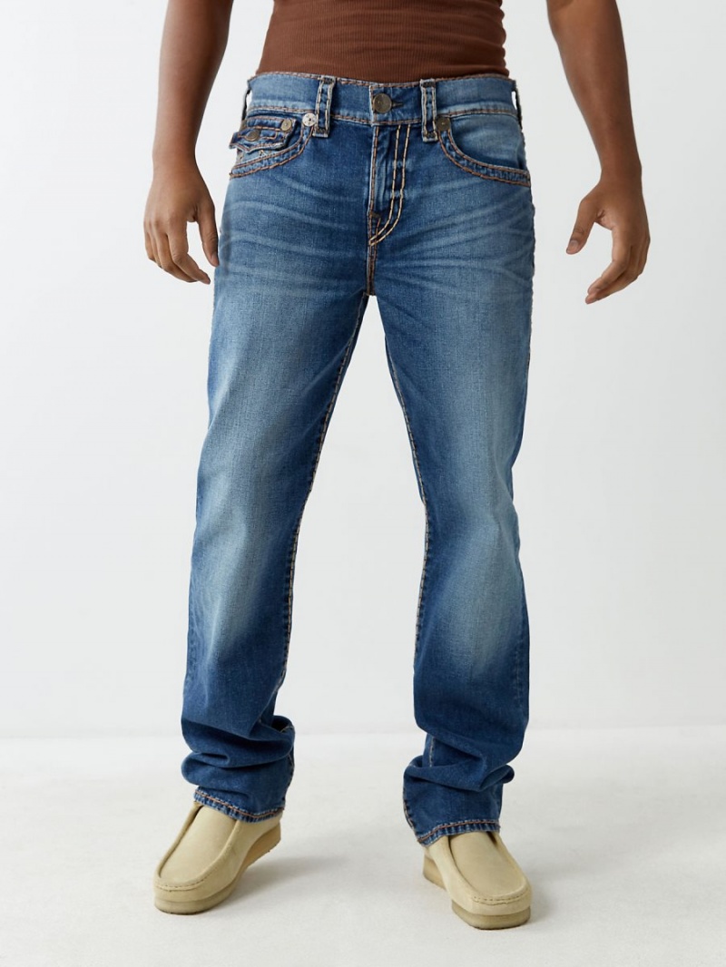 Straight Jeans True Religion Ricky Super T Stitch BUFFALO TRAIL | 53VPKACIT