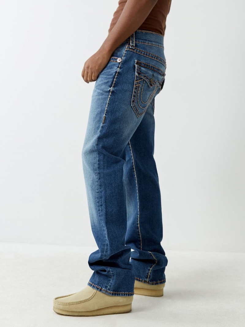 Straight Jeans True Religion Ricky Super T Stitch BUFFALO TRAIL | 53VPKACIT