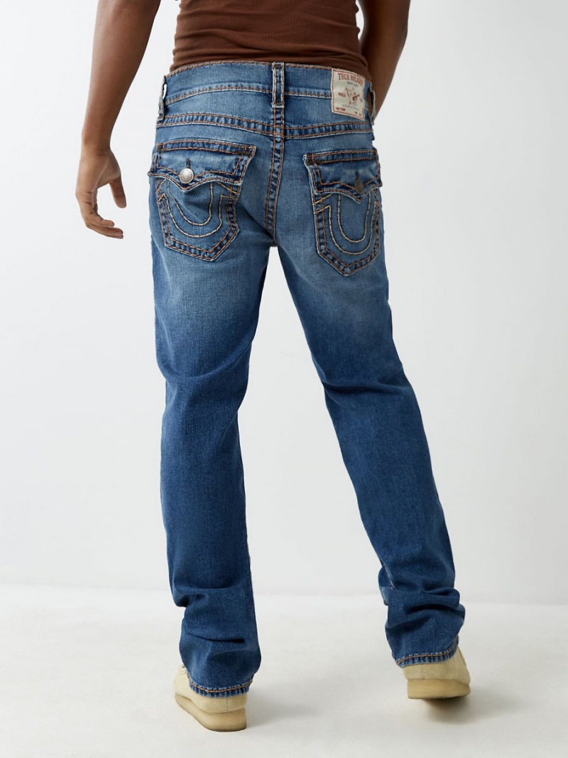 Straight Jeans True Religion Ricky Super T Stitch BUFFALO TRAIL | 53VPKACIT