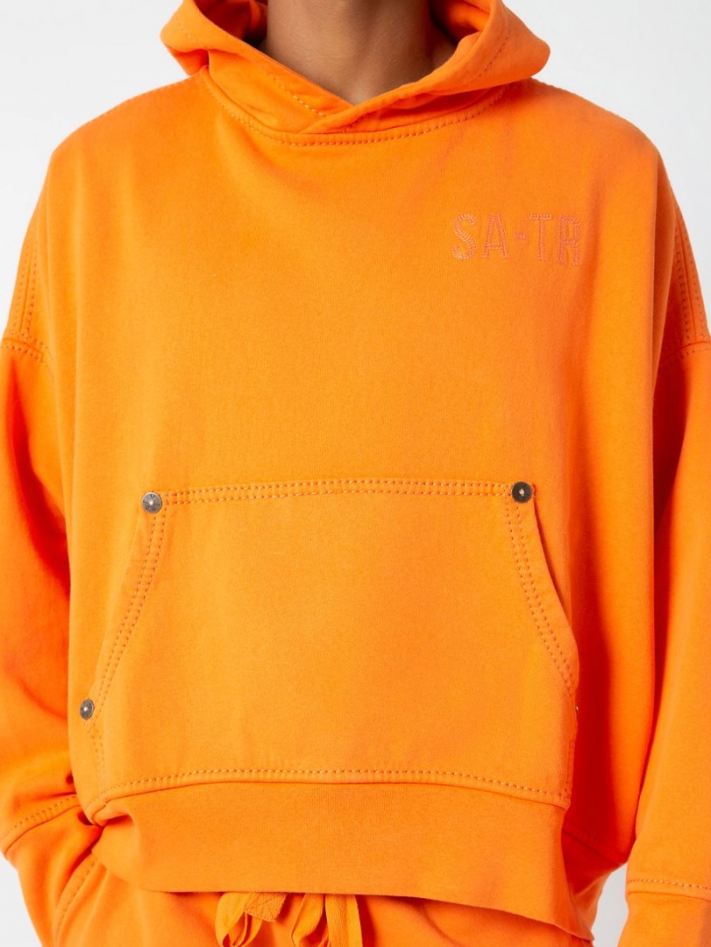 Sudadera True Religion Sebastien Ami X Logo Naranjas | 81FYWLVTJ