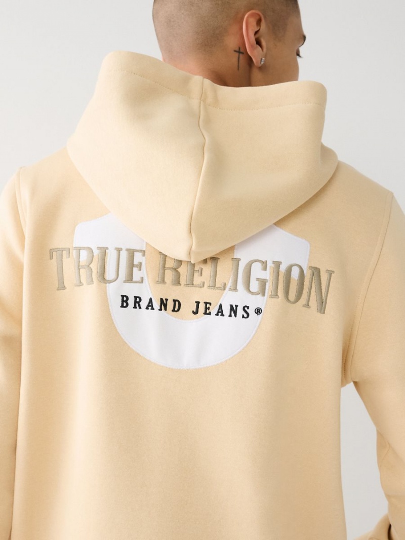 Sudadera True Religion Zip Flesh | 16EXYOGSU