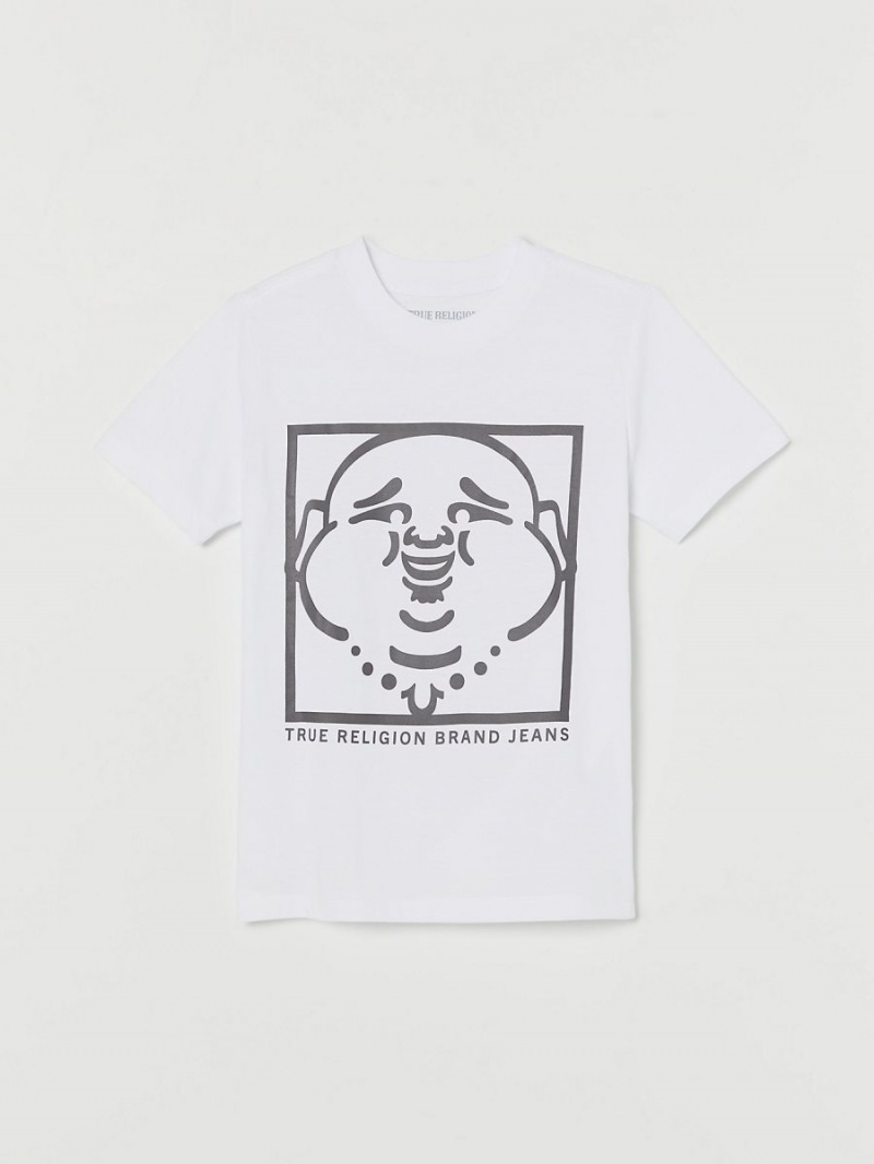 Tops True Religion Niño Buddha Blancas | 05ESDZJXA