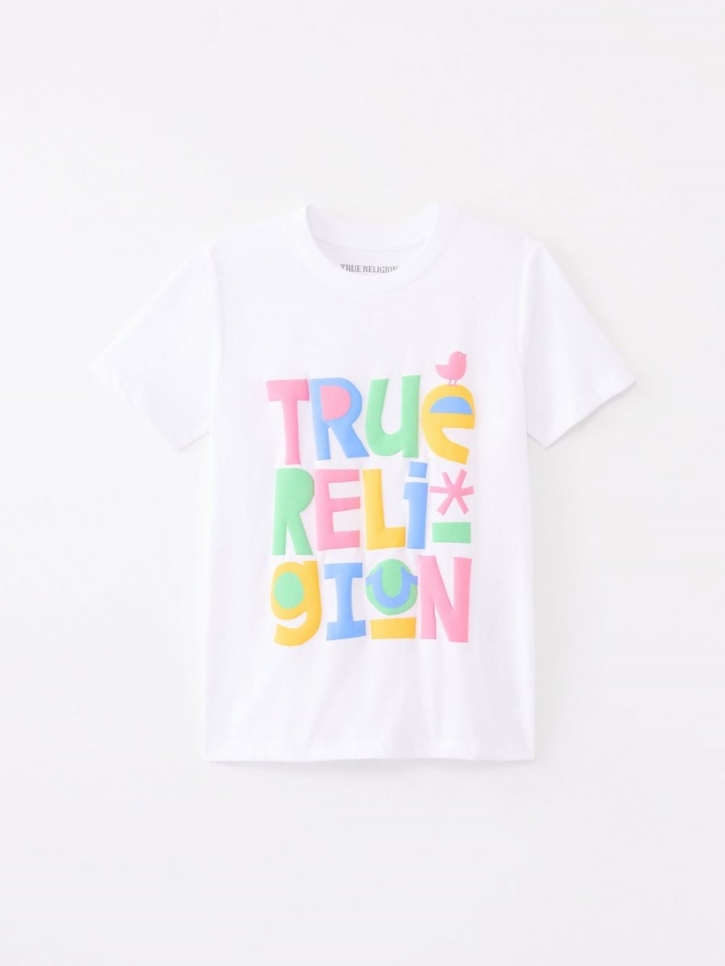 Tops True Religion Niña Blancas | 69UJLWOKP