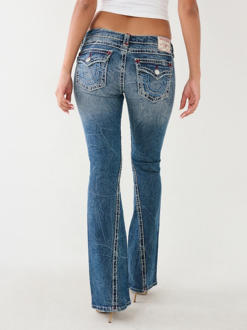 Vaqueros Acampanados True Religion Joey Super T Low Rise Macau | 34WJTRMGX