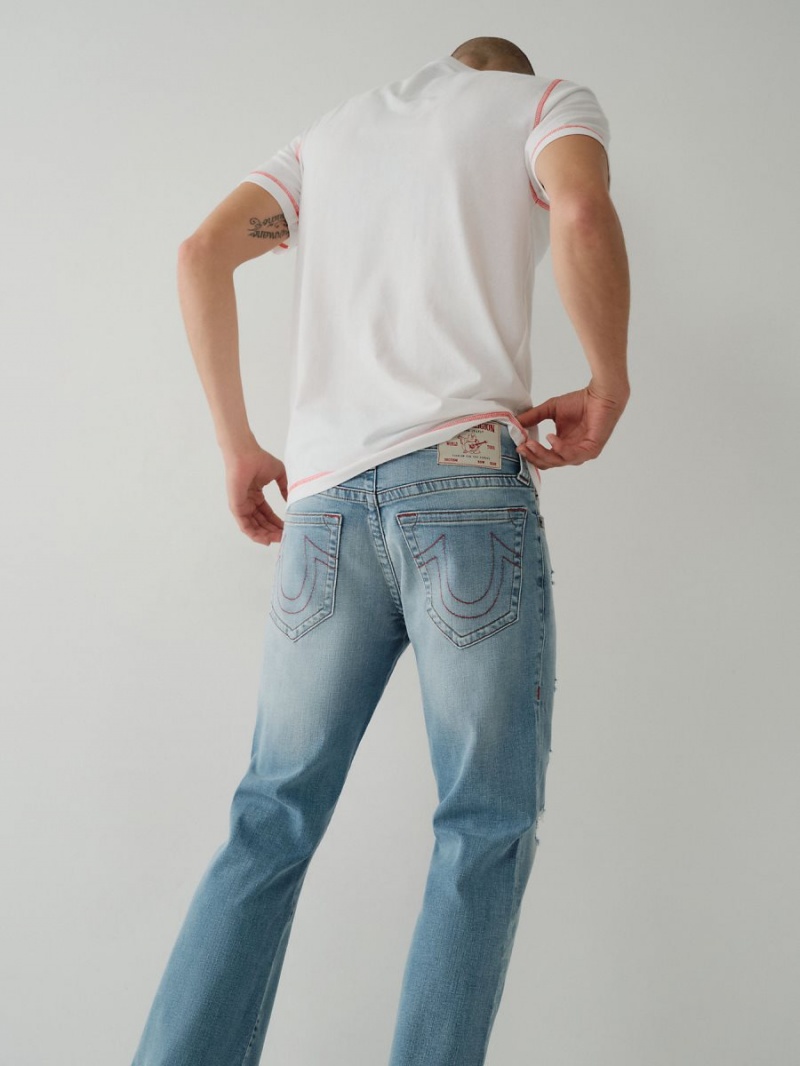 Vaqueros Bootcut True Religion Billy Azules Claro | 10FBNWIMY