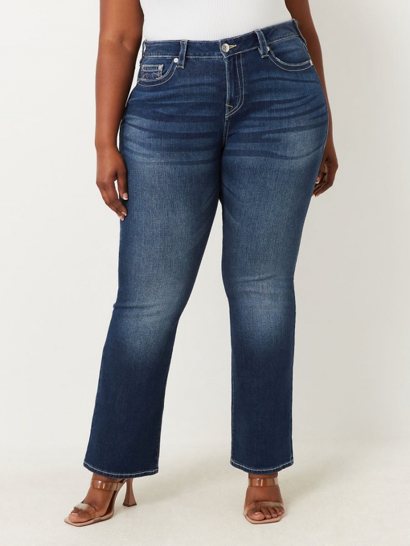 Vaqueros Bootcut True Religion Plus Becca Mid Rise Mykonos | 35SOQDGPB