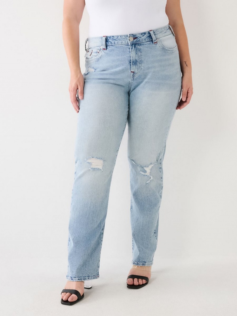 Vaqueros Bootcut True Religion Plus Becca Mimosa W Destroy | 24JNSCAEX